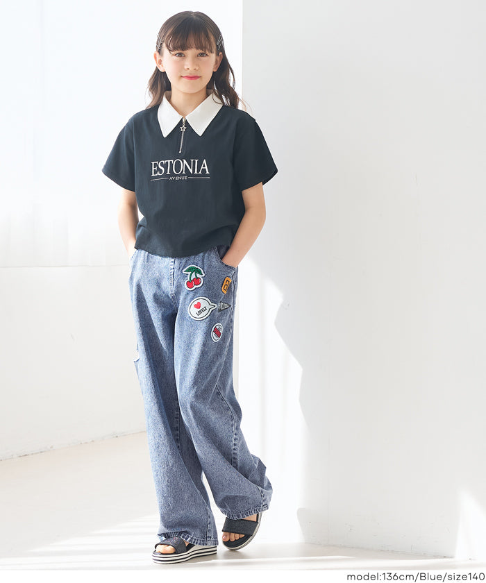 デニムワッペンパンツ キッズ メール便不可 – coca公式ストア