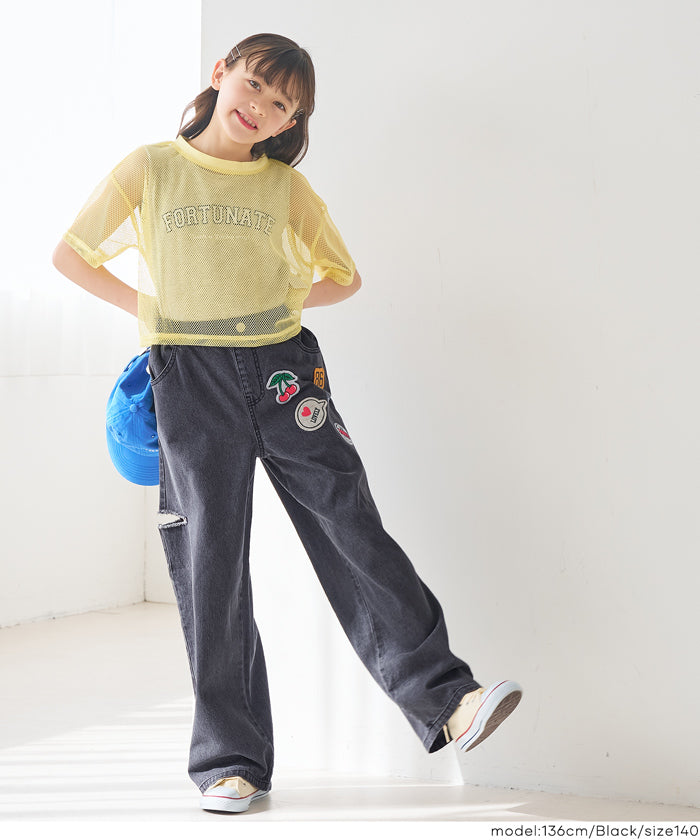 デニムワッペンパンツ キッズ メール便不可 – coca公式ストア