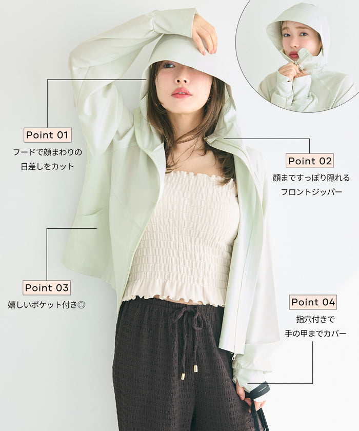 UVカットドルマンパーカー レディース メール便不可 – coca公式ストア