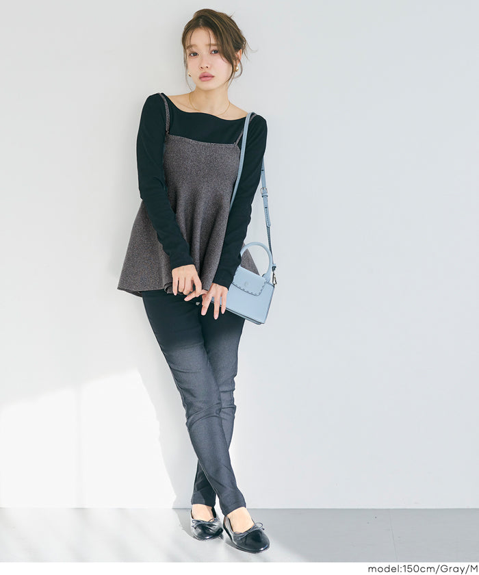 ペプラムニットキャミソール レディース メール便不可 – coca公式ストア