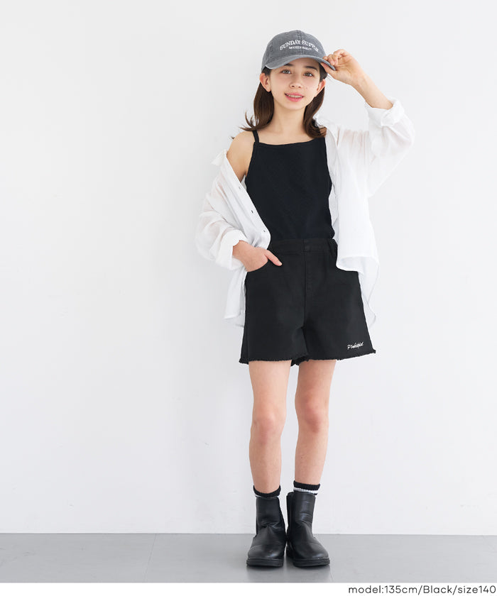 ツイル刺繍ショートパンツ キッズ メール便不可 – coca公式ストア