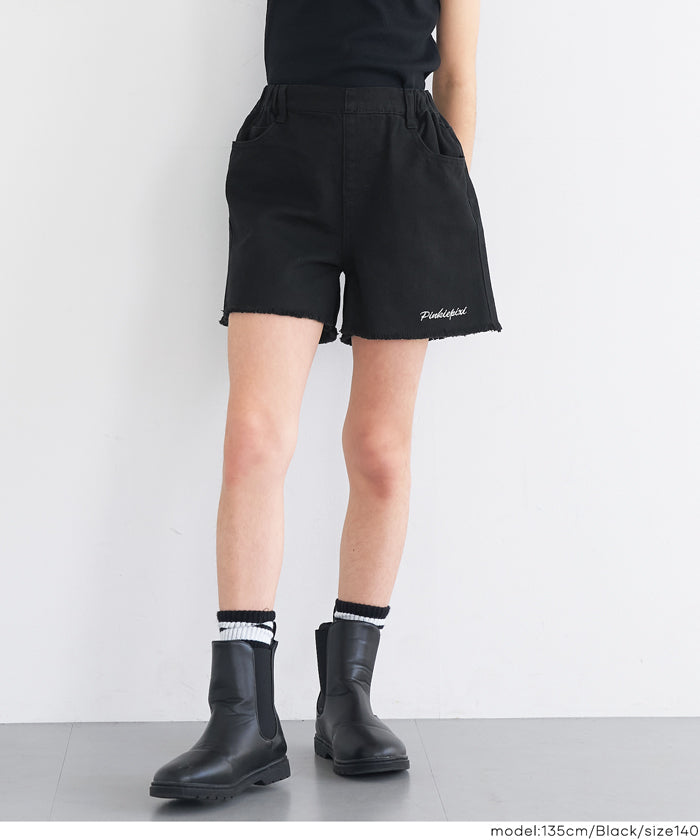 ツイル刺繍ショートパンツ キッズ メール便不可 – coca公式ストア