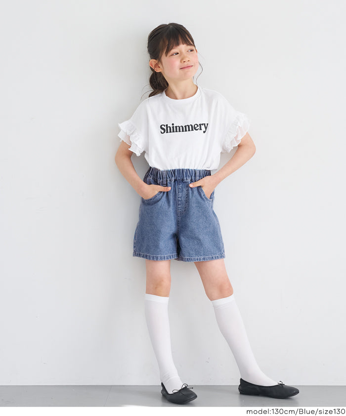 デニムバックリボンショートパンツ キッズ メール便不可 – coca公式ストア