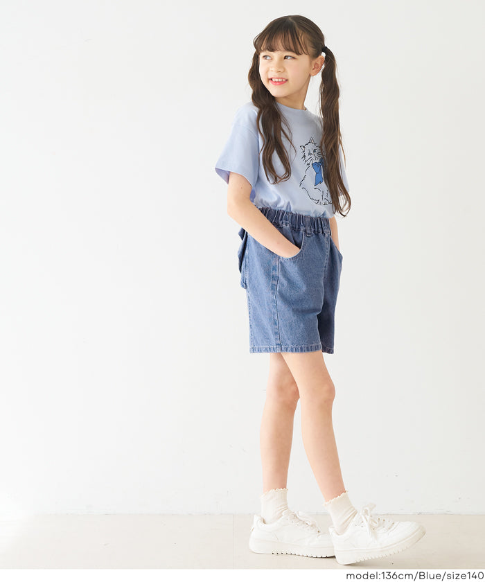 デニムバックリボンショートパンツ キッズ メール便不可 – coca公式ストア