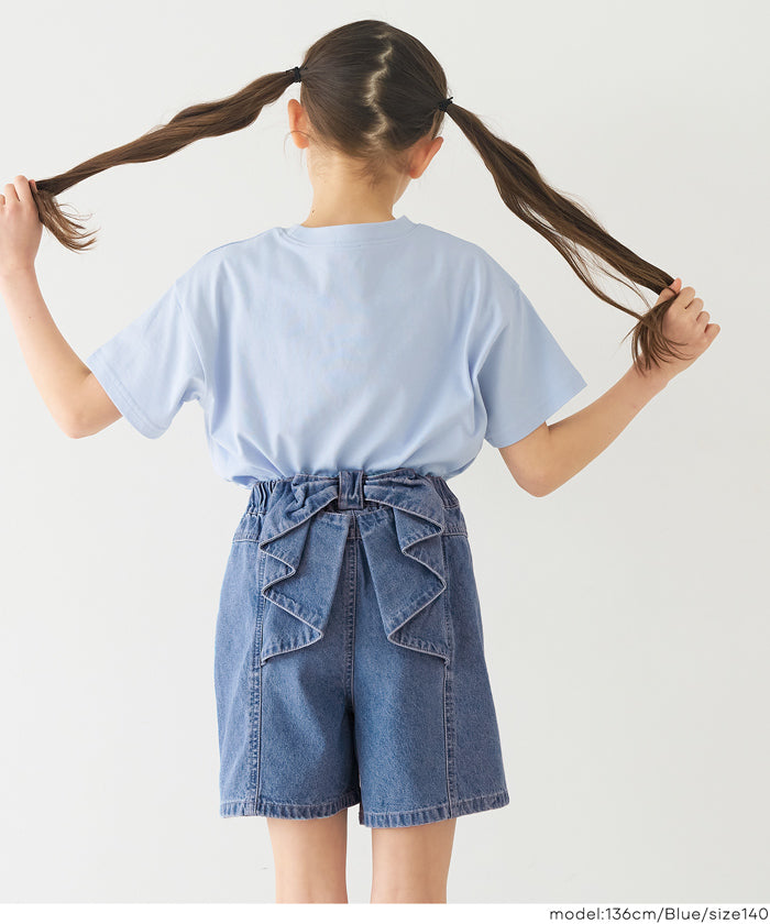 デニムバックリボンショートパンツ キッズ メール便不可 – coca公式ストア
