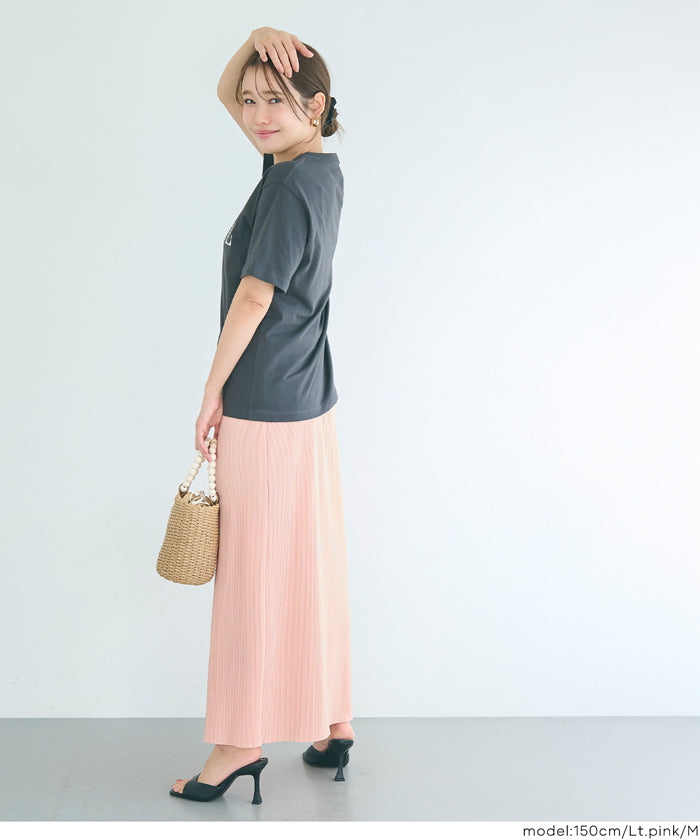 ストレッチプリーツIラインスカート レディース メール便不可 – coca