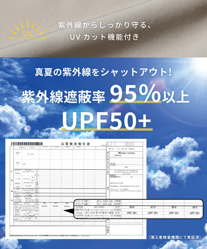 UVカットタックぺプラムパーカー レディース メール便不可 – coca公式
