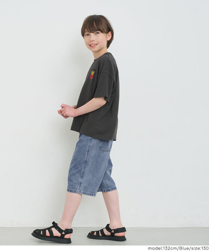 デニムハーフパンツ キッズ メール便不可 – coca公式ストア