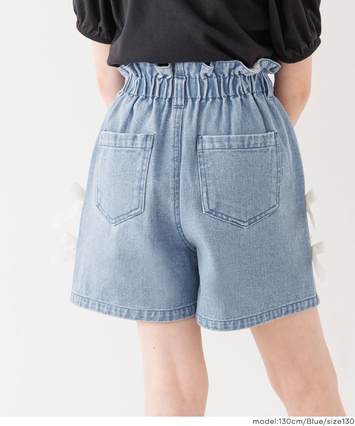 デニムリボンショートパンツ キッズ メール便不可 – coca公式ストア