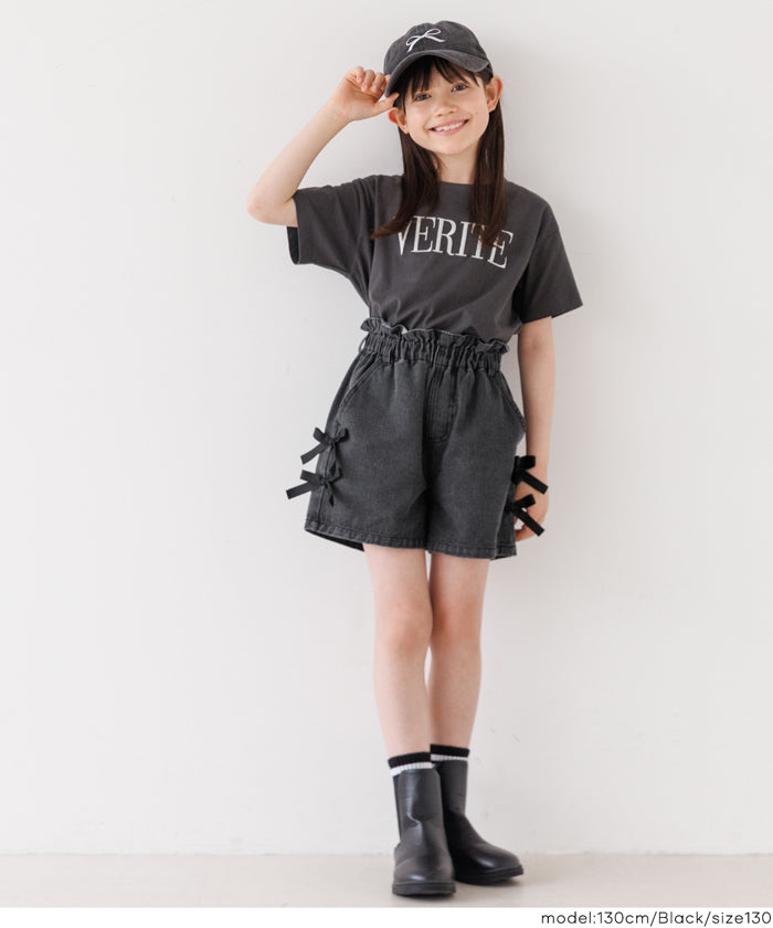 デニムリボンショートパンツ キッズ メール便不可 – coca公式ストア