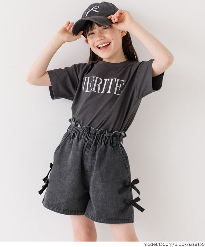 デニムリボンショートパンツ キッズ メール便不可 – coca公式ストア