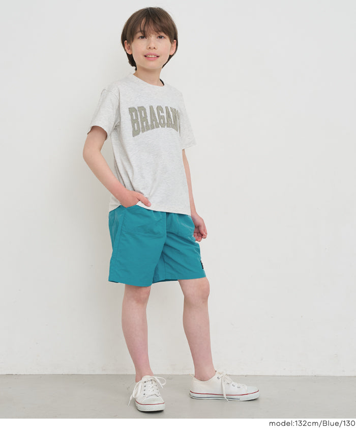 ワッシャーナイロンネームハーフパンツ キッズ メール便不可 – coca