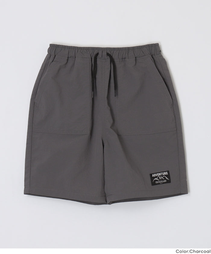 ワッシャーナイロンネームハーフパンツ キッズ メール便不可 – coca