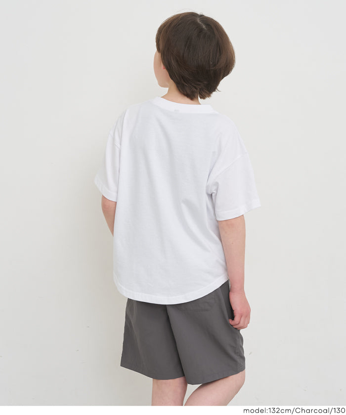 ワッシャーナイロンネームハーフパンツ キッズ メール便不可 – coca