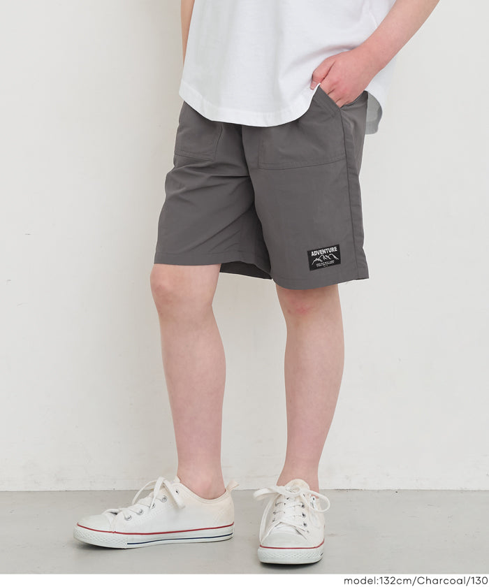 ワッシャーナイロンネームハーフパンツ キッズ メール便不可 – coca