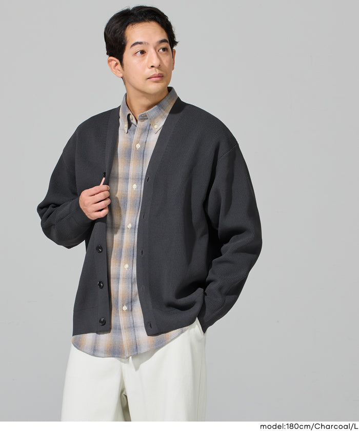 RRL コットンニット カーディガン PIMA COTTON 畦編み ポリウーリー畦編みカーディガン メンズ メール便不可 – coca公式ストア