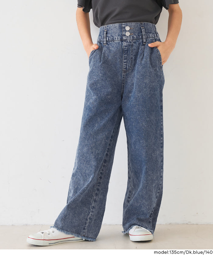 デニムハイウエストパンツ キッズ メール便不可 – coca公式ストア