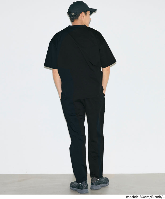 FCRB 4WAY ストレッチ ハイブリッド イージー パンツ ブラック XL 4wayストレッチサイドZIP付きイージーパンツ メンズ メール便不可