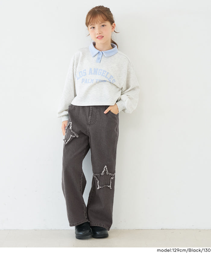 スターパッチデニムパンツ キッズ メール便不可 – coca公式ストア