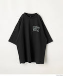 セール★1990円→1490円 Tシャツ メンズ ヘビーウェイト ワッペン ロゴ 英字 ビックシルエット オーバーシルエット クルーネック 刺繍 半袖 無地 メール便不可 23ss coca コカ▼