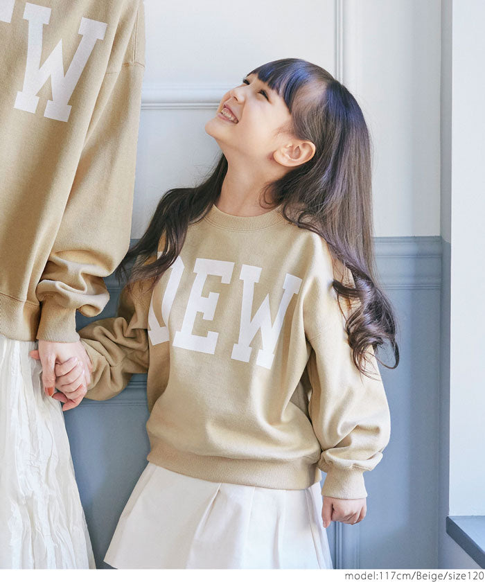 セール☆1690円→550円 ヘビーウェイト裏毛ロゴスウェット キッズ