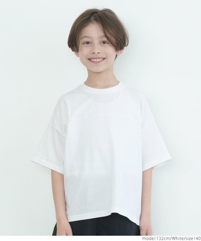 キッズ 110-140 Tシャツ カットソー BIGTシャツ 半袖 プルオーバー シンプル 男の子 キッズオリジナル 子供服 メール便可 coca コカ