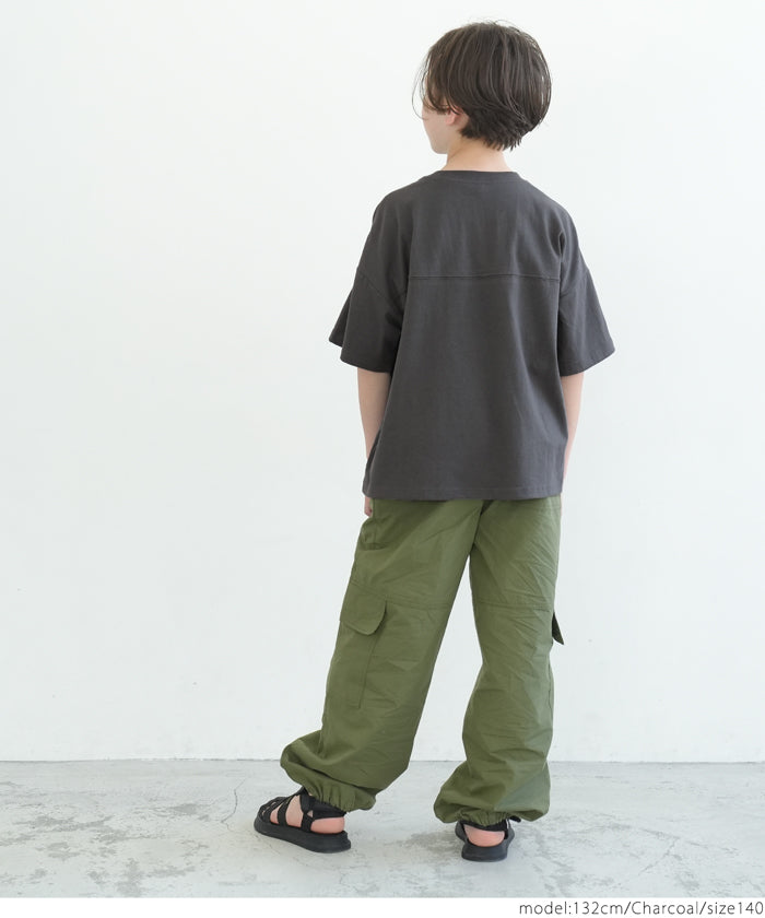 キッズ 110-140 Tシャツ カットソー BIGTシャツ 半袖 プルオーバー シンプル 男の子 キッズオリジナル 子供服 メール便可 coca コカ