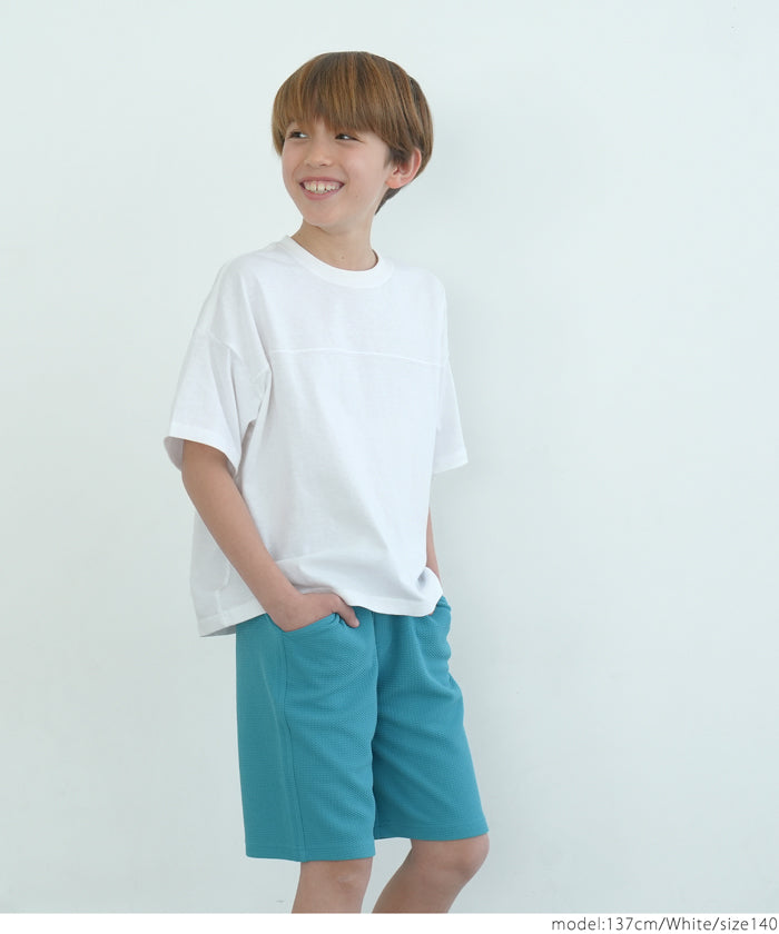 キッズ 110-140 Tシャツ カットソー BIGTシャツ 半袖 プルオーバー シンプル 男の子 キッズオリジナル 子供服 メール便可 coca コカ