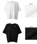 Tシャツ メンズ ロゴTシャツ バックプリント オーバーサイズ 半袖 カジュアル 吸水速乾 接触冷感 抗菌防臭 タンブルフリー メール便不可 24ss