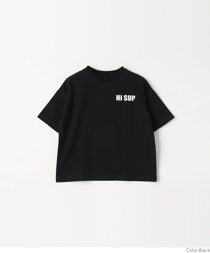 セール★990円→790円 キッズ 120-150 Tシャツ プリント ロゴ 英字 ビックシルエット 半袖 コットン クルーネック 男の子 キッズオリジナル 子供服 メール便可 coca コカ