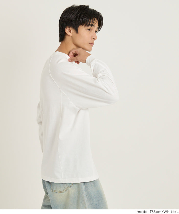 ラグラン長袖Tシャツ メンズ メール便不可 – coca公式ストア