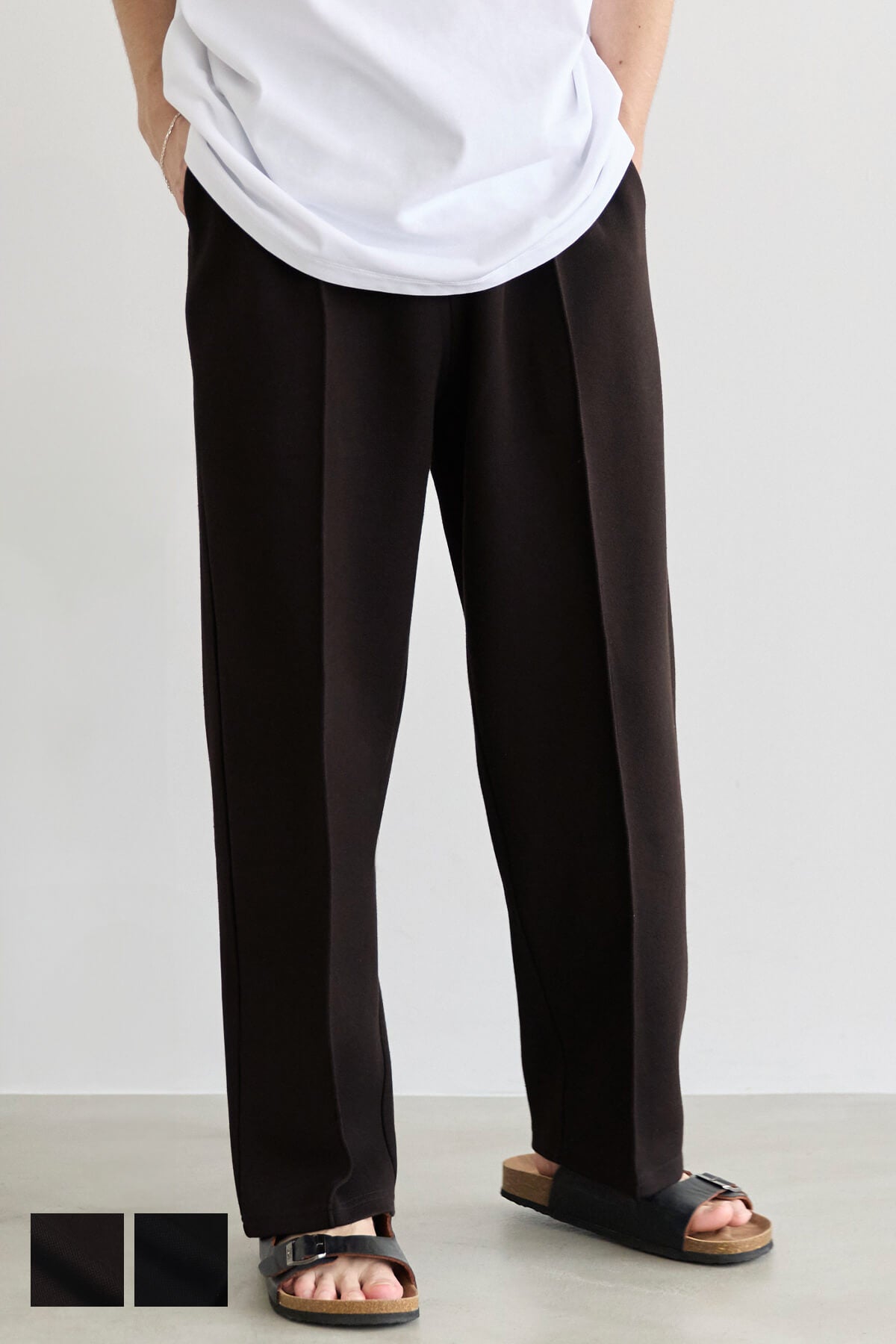 新品 COCUCA 24SS ベイカーパンツ 614670130063 ブラック 新品 COCUCA 24SS ベイカーパンツ 614670130063 ブラック