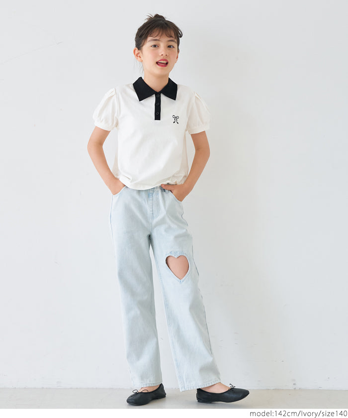 パフスリーブポロTシャツ キッズ メール便不可 – coca公式ストア