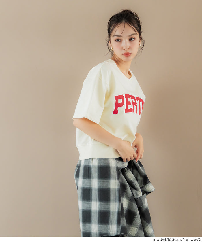 レディース　Tシャツ　新品　フォロー割-200円 ロゴTシャツ tシャツ レディース[品番：GW000004719]｜Growing