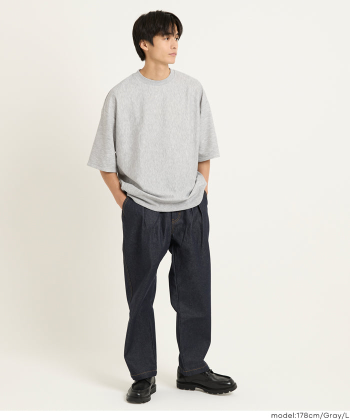 セール☆1690円→1290円 コットンタッチダブルクロススウェットTシャツ