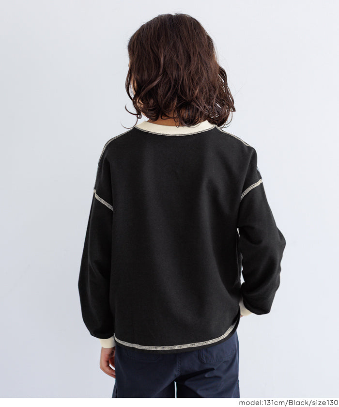 ミニ裏毛バイカラートップス キッズ メール便不可 – coca公式ストア