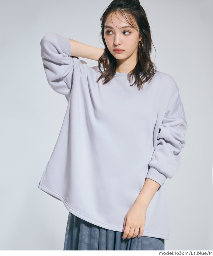 裏起毛ビッグシルエットスウェット レディース メール便不可 – coca