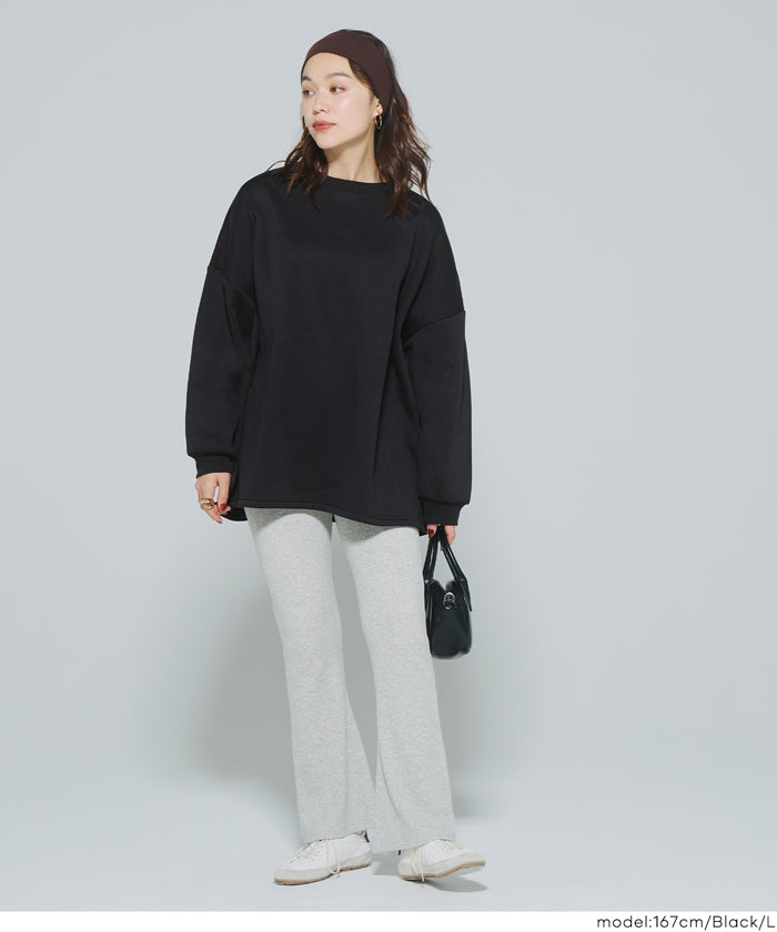 裏起毛ビッグシルエットスウェット レディース メール便不可 – coca