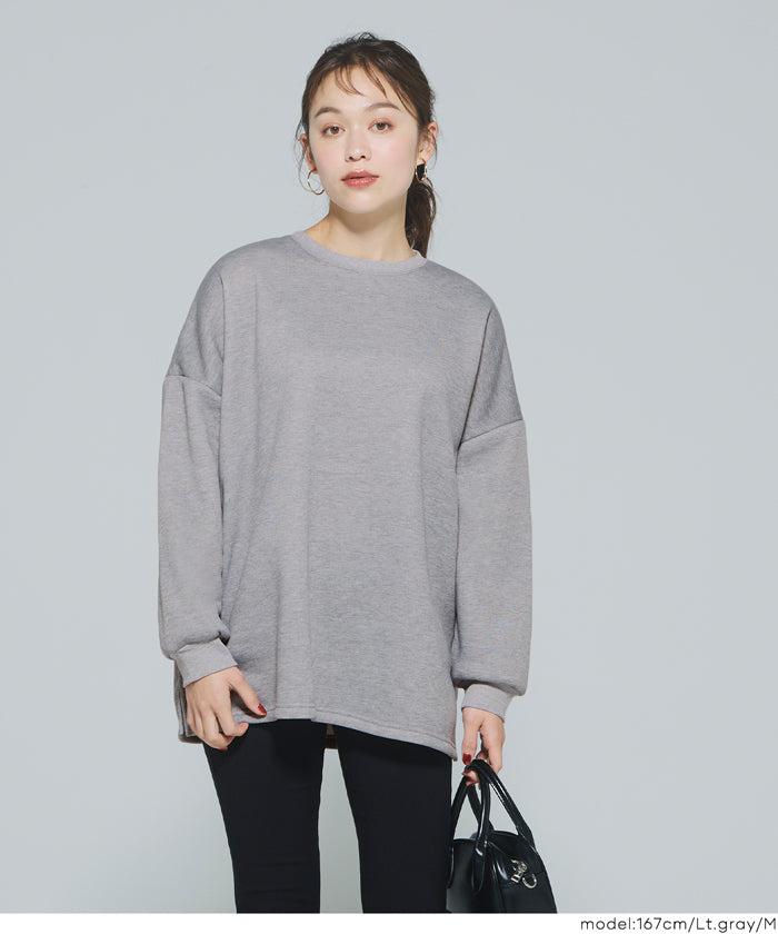 裏起毛ビッグシルエットスウェット レディース メール便不可 – coca