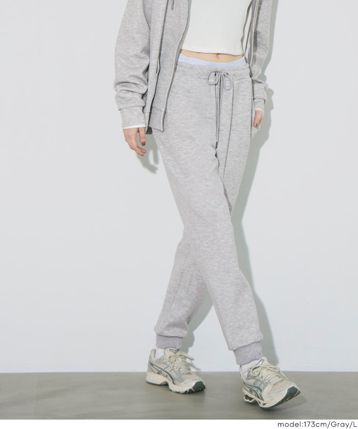 ソフトジャージージョガーパンツ メンズ レディース メール便