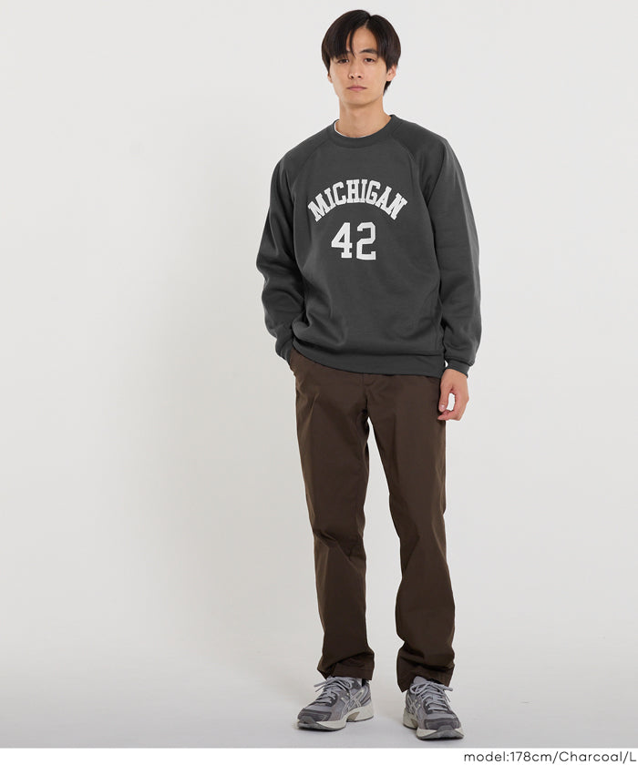 裏起毛ラグランプリントトレーナー メンズ メール便不可 – coca公式ストア