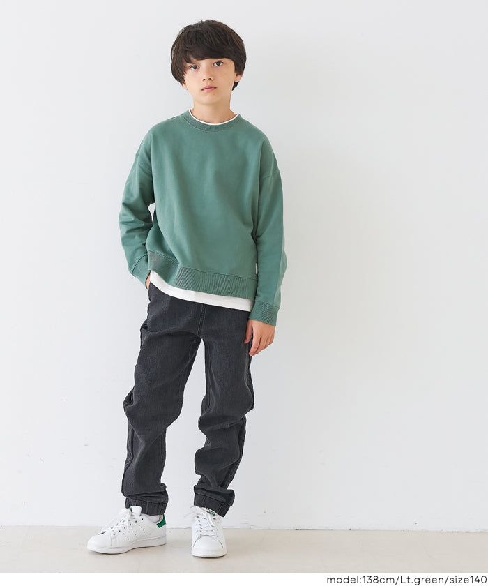 Midorikawa サーマルレイヤード スウェット トップス Midorikawa｜ミドリカワ SWEAT & BAG - Silver and Gold