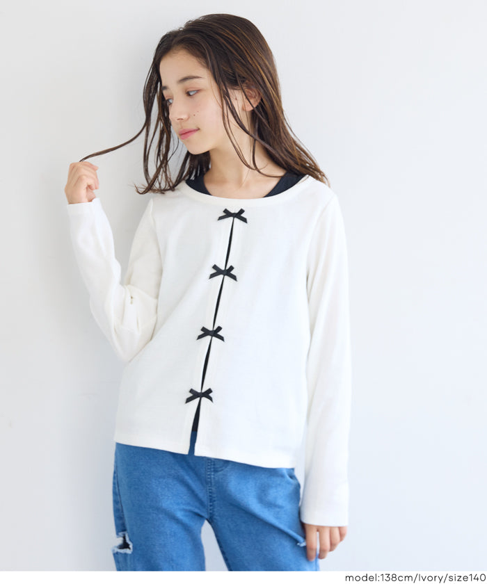 リブカーデレイヤード長袖Tシャツ キッズ メール便不可 – coca公式ストア