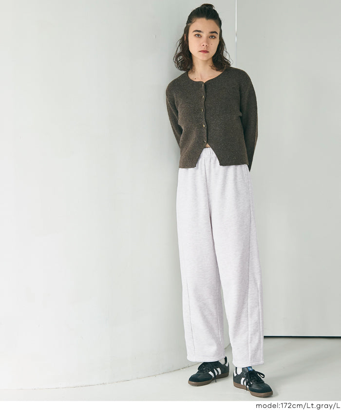 セール☆1990円→1490円 裏起毛スウェットパンツ レディース メール便