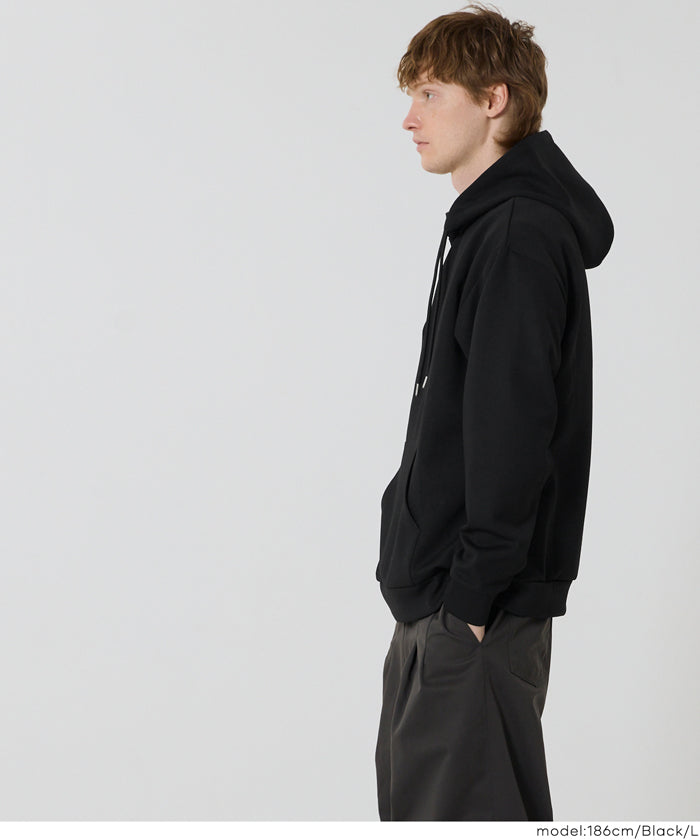 ベーシックソフトジャージーBIGプルパーカー メンズ レディース メール