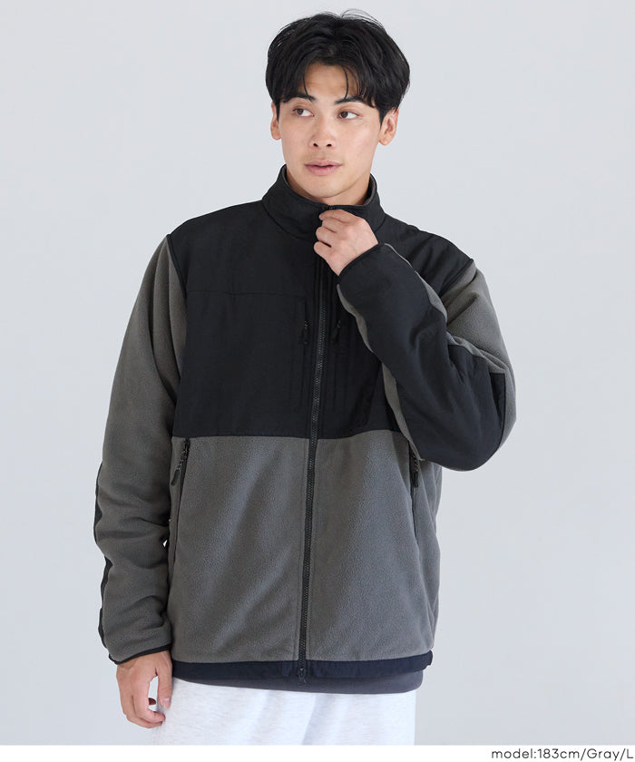 フリーズ セール☆2990円→1990円 両面マイクロフリーススタンドジャケット
