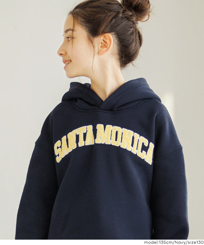 親子お揃い裏起毛刺繍ロゴパーカー キッズ メール便不可 – coca公式ストア