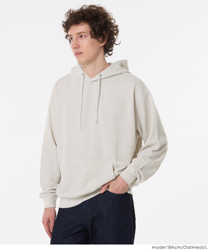 EAZY TEX ポリエステル裏毛ベーシックプルパーカー メンズ レディース