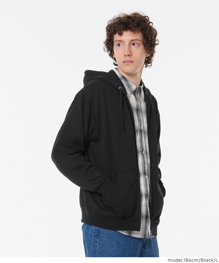 セール☆2490円→1990円 EAZY TEX ポリエステル裏毛ベーシックZIP