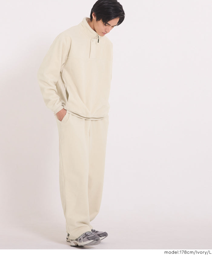 セール☆2690円→1690円両面フリースドローパンツ メンズ メール便不可